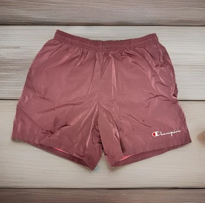 Champion Men's Tickled Rose Sport Nylon Shorts Mens Size LARGE 6.5" - Image 1 of 4