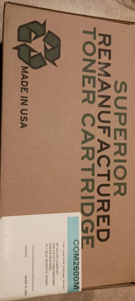 USA 2000 Yield toner Cartridge CHQ6000A magenta HP 1600 2600 2605 CM1015 - New - Image 1 of 1