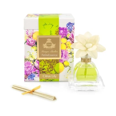 PetiteEssence Flower and Reed Diffuser Set, Handcrafted Sola Flower Botanical... - Image 1 of 4