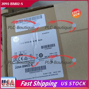 Nuevo Sellado AB 2094-BM02-S Módulo de Eje Integrado 15A Servo Drive Impuestos Gratis - Imagen 1 de 3