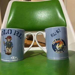 1x New Polo Ralph Lauren Sportsman Marlin Fishing Florida Key West Bear Mug Cup - Bild 1 von 4