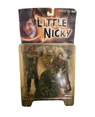 McFarlane Toys Little Nicky Action Figure W Cassius 2000 Dartboad Unopened! Adam - Image 1 of 4