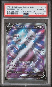 Mewtwo V SWSH229 SWSH: Sword & Shield Promo Cards Holo PSA 10 Pokemon - Picture 1 of 2
