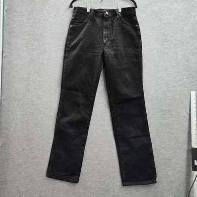Jeans masculino Wrangler 31X34 preto denim corte cowboy 936 slim fit - Imagem 1 de 4