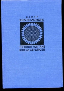 Hirts Deutsche Sammlung - Kriegsgefangen -Th. Fontane -- - Picture 1 of 1