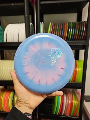 Disco de golfe putter Discraft mini selo BAR ESP Fierce 170-172g #1 Pierce - Imagem 1 de 4