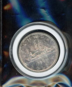 1965 Canadian Silver $1 Dollar Coin Canada - Picture 1 of 2