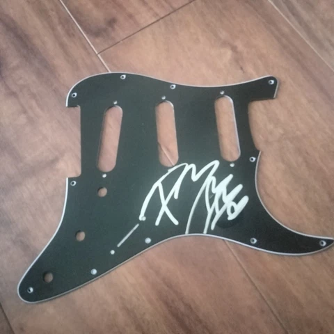 POST MALONE SIGNED PICK GUARD Cover