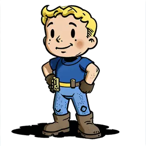 Vault Boy Fallout Cartoon Sticker ~ Barfool ~ Phone Laptop iPad Toolbox Helmet - Picture 1 of 1