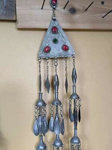 Lange Vintage Turkmen Quaste Braut Haarschmuck 24" (#13810) - Bild 1 von 7