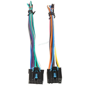 Arnés de cables macho para radio estéreo de fábrica de automóviles para Chevrolet para GMC Pontiac Buick - Imagen 1 de 8