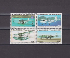 French Polynesia mint air mail set - Planes 1980 - Picture 1 of 1