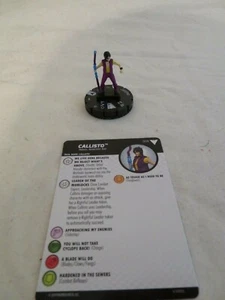MARVEL HEROCLIX X-MEN ANIMATED DARK PHOENIX SAGA C CALLISTO 009 WITH CARD - Picture 1 of 1