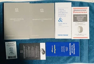 Used OEM 2022 Mazda 3 Owners Manual Original Supplement Guides and Canvas Case  - Picture 1 of 9