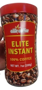 Elite Instant 100% Pure Coffee 7 oz. by Strauss KOSHER Gluten Free - Picture 1 of 1