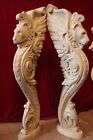 Wooden Lion statue, stairs Baluster Newel, oak carved  gryphon.