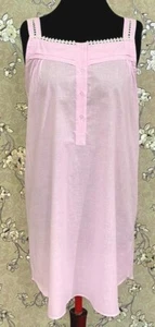 SoieRose elegantes viktorianisches Nachthemd aus 100 % Baumwolle – rosa – SR1118 - Bild 1 von 7