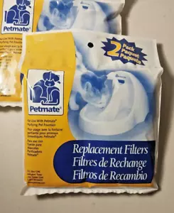 Petmate Replacement Filters For Purifying Pet Fountain Two 2-Packs - Picture 1 of 6
