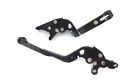 Leviers Repliables Flip Up Noirs Frein Embrayage Honda Shadow Vt 600 750 1100
