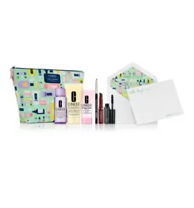 Clinique Hautpflege Make-up 8-teilig Deluxe Mustergröße Geschenkset Kate Pik NY Tasche - Bild 1 von 1