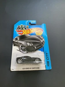HOT WHEELS ALFA ROMEO 8C COMPETIZIONE HW CITY BLACK - Picture 1 of 2