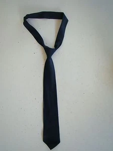 USAF AIR FORCE ALL RANKS RATES E/M NCO OFFICER BLUE NECKTIE SERVICE & DRESS TFXL - Picture 1 of 4