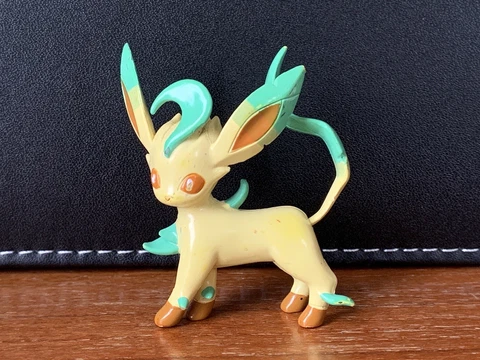 Pokemon Leafeon Figure LOOSE TAIL Tomy Moncolle 2007 Vintage Authentic DP F/S! Cover