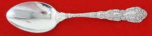Imperial Chrysanthemum by Gorham Sterling Silver DESSERT SPOON with monogram, 7" - Picture 1 of 4