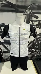 Ale Cycling Short Sleeve Jersey PR-E MEGABYTE |Man-White|BRAND NEW - Picture 1 of 10