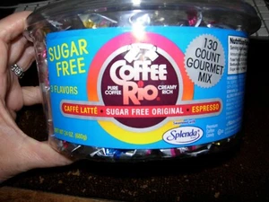 Coffee Rio Candy 130 dulces envueltos individualmente expreso, sin leche sin azúcar - Imagen 1 de 3