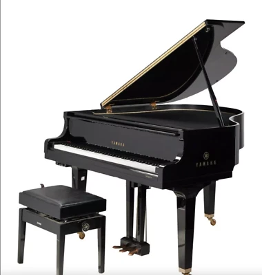 Yamaha Grand Piano Owned & Played by Christine McVie of Fleetwood Mac on 5 tours - Image 1 of 4