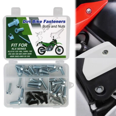 Body Frame Bolts Fit For Fit For Kawasaki KLX140L 2008-2024 KLX140RL 2023-2024 - Image 1 of 4