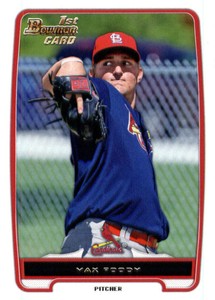 2012 Bowman Draft Draft Picks #BDPP87 Max Foody Cardinals NM-MT 
