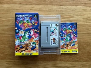 Super Bomberman 3 JPN Super Nintendo Famicom SNES BEST ONE ON SFC! Hudson Soft - Picture 1 of 24