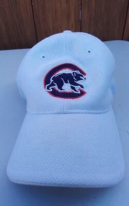 Chicago Cubs Fitted Medium Large Baseball Hat 39thirty Blue Cap - Picture 1 of 7