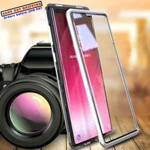 Funda Carcasa Vidrio Templado Dos Lados Adsorción Magnética Para Samsung Galaxy Note 9 - Imagen 1 de 1