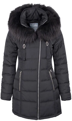 B-WARE DREIMASTER DAMEN MANTEL Gr. L Farbe Schwarz - Bild 1 von 4