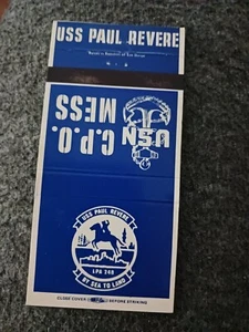 Match Cover USS Paul Revere - Picture 1 of 1