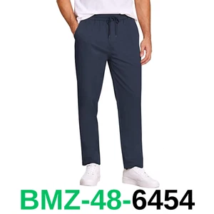 COOFANDY Men's Casual Cotton Pants Regular Fit Elastic Waist Drawstring Twil, XL - Picture 1 of 4