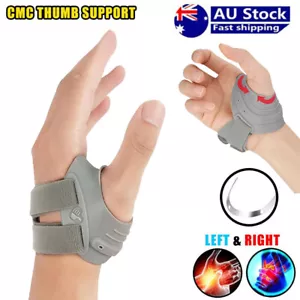 Thumb Support Brace CMC Joint Immobilizer Pain Relief Left/Right Wrist Support - Picture 1 of 19