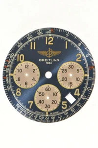 VINTAGE BREITLING NAVITIMER RATTRAPANTE CHRONOGRAPH DIAL Cal. 34 - Picture 1 of 2