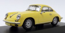 Maxichamps 1/43 Scale 940 062361 - 1963 Porsche 356 C Carrera 2 - Yellow