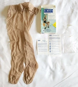 JOBST SUPPORT WEAR MEDICAL Leg Therapy Compression Thigh High XL 8-15 mmHg Beige - Picture 1 of 8