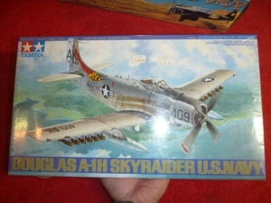 Vintage Tamiya Douglas A-1H Skyraider Model NIB!! - Picture 1 of 3