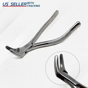 EXTRACTING FORCEPS #151 WITH SERRATED JAWS SURGICAL TOOTH EXTRACTION - GERMAN - Picture 1 of 3