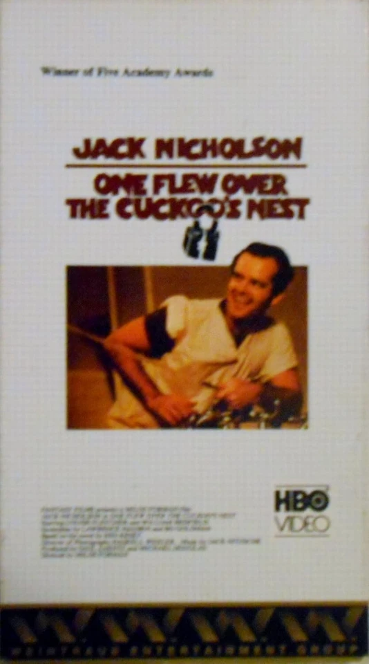 One Flew Over The Cuckoo's Nest (VHS) запечатанная - Изображение 1 из 1