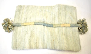Creative Co-Op Woven Cotton Lumbar Pillow Cover w Applicqued Cord & Tassels - Picture 1 of 8