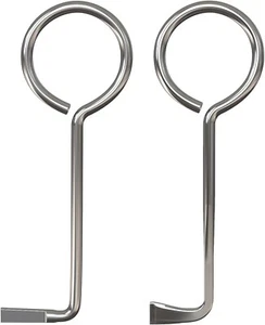 Dietrich Set, 2 Stück Profi Buntbartschlüssel, Bartschlüssel Dietrichset, Öffnet - Bild 1 von 6