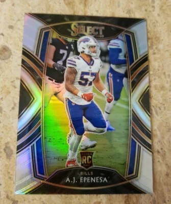 2020 Panini Select Football A.J. Epenesa - Image 1 of 2