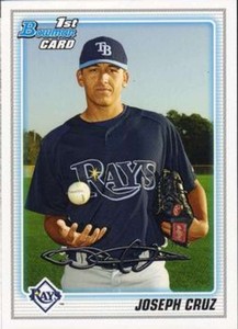 2010 Bowman Prospects #BP15 Joseph Cruz Rays NM-MT 